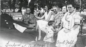 Reyst and Smouter Family on Belle Isle circa 1930